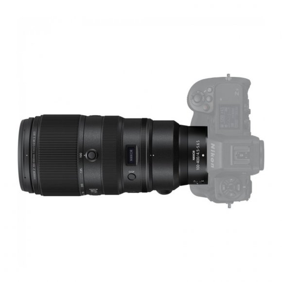 Объектив Nikon NIKKOR Z 100-400mm f/4.5-5.6 VR S, чёрный  Объектив Nikon NIKKOR Z 100-400mm f/4.5-5.6 VR S, чёрный