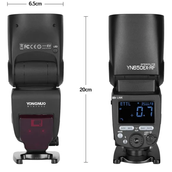 Фотовспышка Yongnuo Speedlite YN650EX-RF для Canon Фотовспышка Yongnuo Speedlite YN650EX-RF для Canon