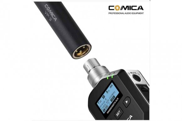 COMICA CVM-WM200/300 XLR UHF Беспроводной радиочастотный передатчик 
