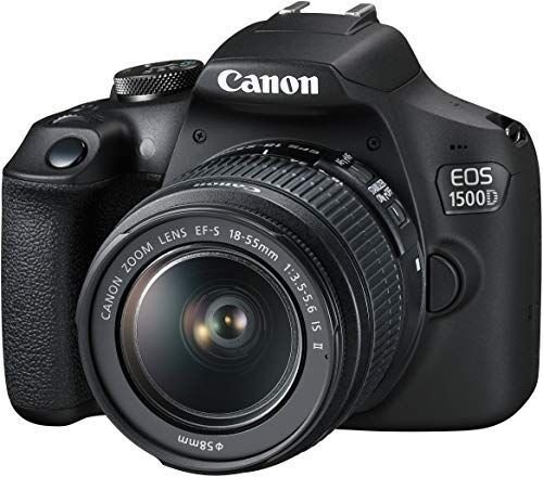 Фотоаппарат Canon EOS 1500D Kit EF-S 18-55mm f/3.5-5.6 IS II, чёрный 