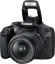 Фотоаппарат Canon EOS 1500D Kit EF-S 18-55mm f/3.5-5.6 IS II, чёрный 