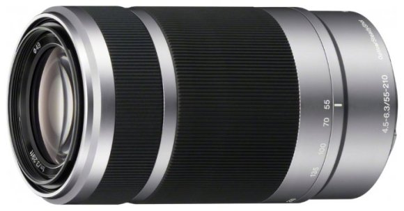 Объектив Sony E 55-210mm f/4.5-6.3 OSS, серебристый Объектив Sony E 55-210mm f/4.5-6.3 OSS, серебристый