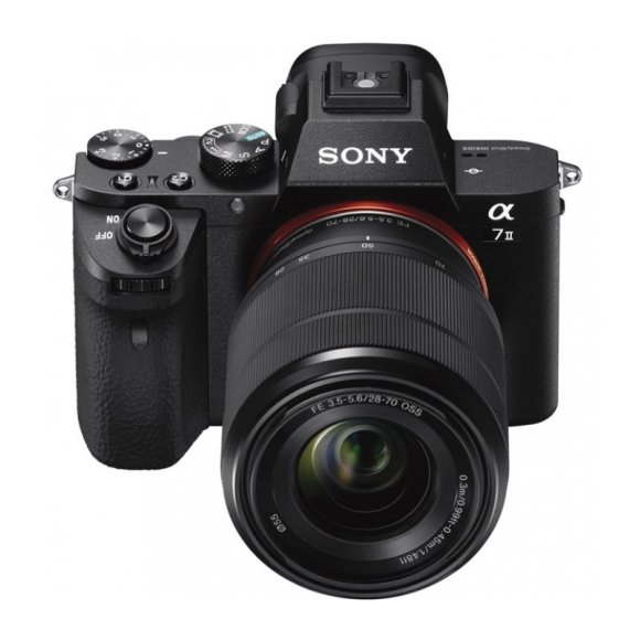 Фотоаппарат Sony Alpha ILCE-7M2 Kit FE 28-70mm F3.5-5.6 OSS, чёрный 