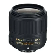 Объектив Nikon  AF-S NIKKOR 35mm f/1.8G ED, чёрный  Объектив Nikon  AF-S NIKKOR 35mm f/1.8G ED, чёрный