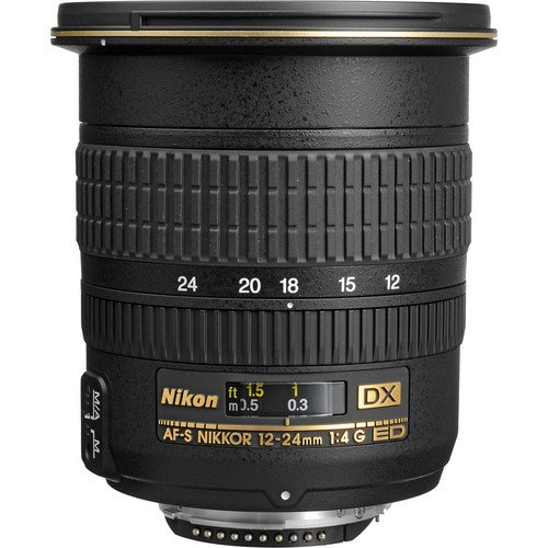 Объектив Nikon AF-S DX Zoom-NIKKOR 12-24mm f/4G IF-ED, чёрный Объектив Nikon AF-S DX Zoom-NIKKOR 12-24mm f/4G IF-ED, чёрный