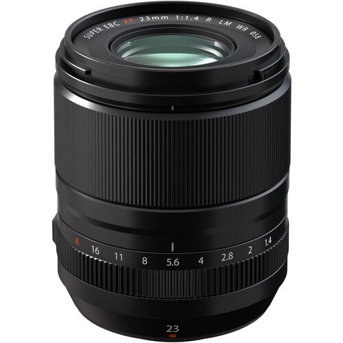 Объектив Fujifilm XF 23mm f/1.4 R LM WR, чёрный 
