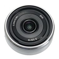 Объектив Sony E 16mm f/2.8, серебристый Объектив Sony E 16mm f/2.8, серебристый