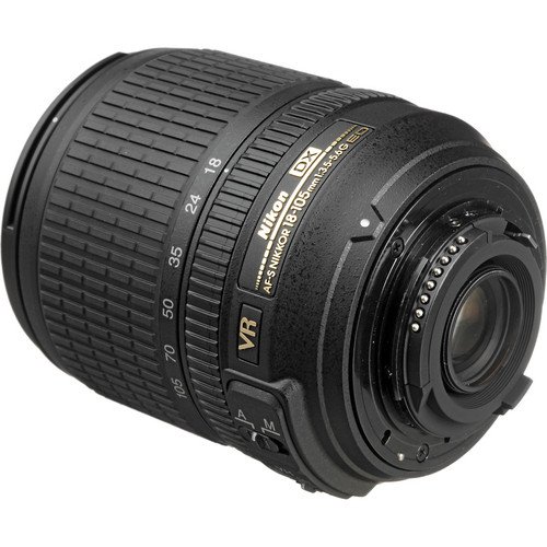 Объектив Nikon AF-S DX NIKKOR 18-105mm f/3.5-5.6G ED VR, чёрный 