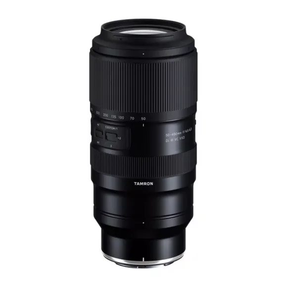 Объектив Tamron 50–400 мм f/4.5–6.3 Di III VC VXD for Nikon Z, чёрный 