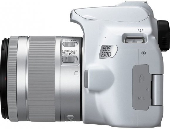Фотоаппарат Canon EOS 250D Kit 18-55mm f/4-5.6 IS STM, белый (Меню на русском языке) 
