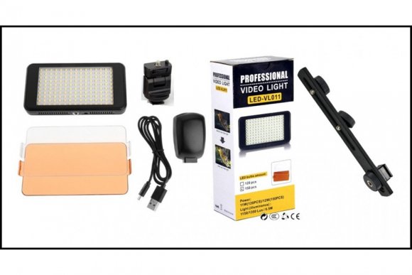 Professional Video Light LED-VL011-150 (Micro USB Charger) Накамерный свет Professional Video Light LED-VL011-150 (Micro USB Charger) Накамерный свет