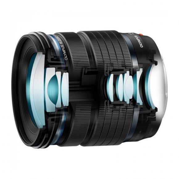 Объектив Olympus M.Zuiko Digital ED 12-45mm f/4.0 PRO, чёрный 