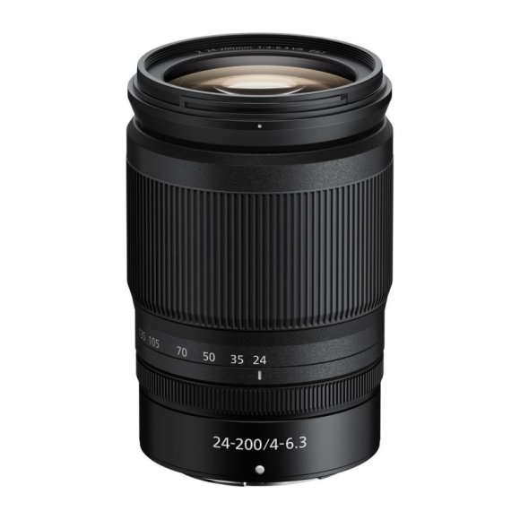 Объектив Nikon NIKKOR Z 24-200mm f/4-6.3 VR, чёрный 