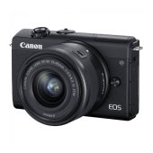 Фотоаппарат Canon EOS M200 Kit EF-M 15-45mm f/3.5-6.3 IS STM, чёрный