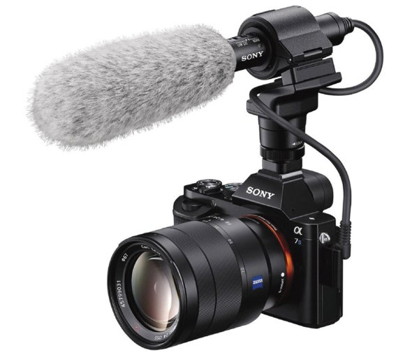 Микрофон Sony ECM-CG60, чёрный 