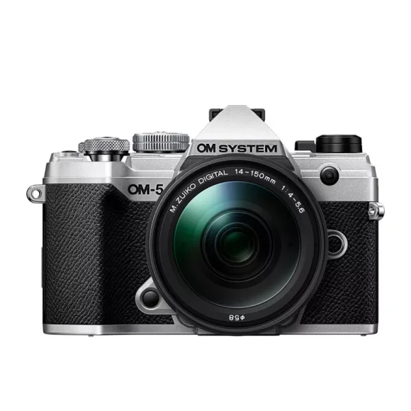 Фотоаппарат Olympus OM System OM-5 kit 14‐150mm F4‐5.6 II, серебристый 