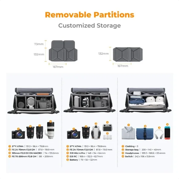 Сумка K&F Concept Urban Wander 10 Sling 