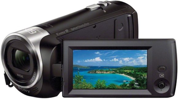 Видеокамера Sony HDR-CX405E, чёрный 