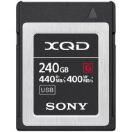  Карта памяти Sony XQD G Series 240GB 440R/400W (QD-G240F)