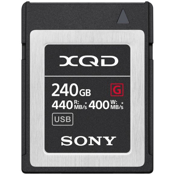  Карта памяти Sony XQD 240GB 440R/400W (QD-G240F) 