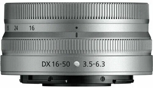 Объектив Nikon NIKKOR Z DX 16-50mm f/3.5-6.3 VR, серебристый 
