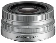 Объектив Nikon NIKKOR Z DX 16-50mm f/3.5-6.3 VR, серебристый
