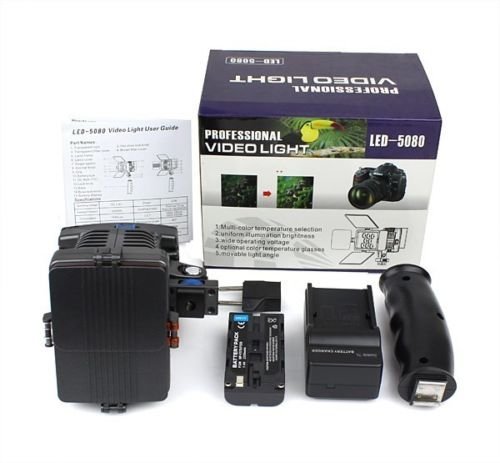 Professional Video Light LED-5080С (Ручка-Держатель) Накамерный свет   