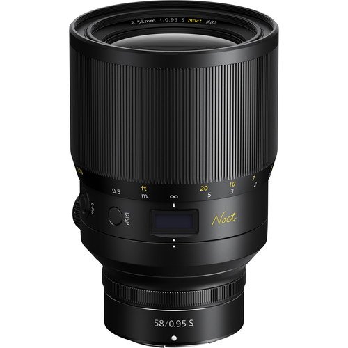 Объектив Nikon NIKKOR Z 58mm f/0.95 S Noct, чёрный 