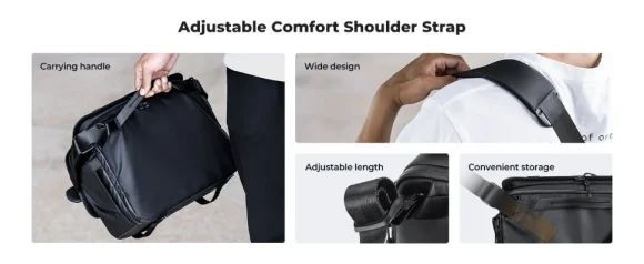 Сумка K&F Concept Urban Wander 10 Sling, чёрная Сумка K&F Concept Urban Wander 10 Sling, чёрная