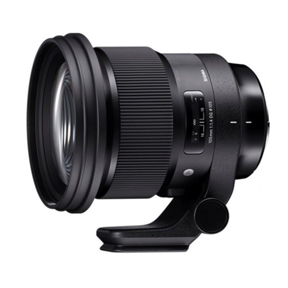 Объектив Sigma AF 105mm f/1.4 DG HSM Art for Nikon F, чёрный  Объектив Sigma AF 105mm f/1.4 DG HSM Art for Nikon F, чёрный