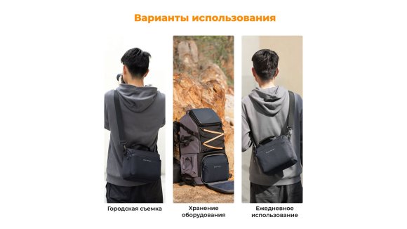 Сумка-слинг K&F Concept Sling Bag Urban Wander 05 Сумка-слинг K&F Concept Sling Bag Urban Wander 05