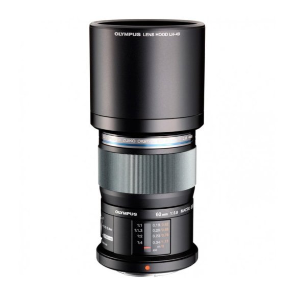 Объектив Olympus M.Zuiko Digital ED 60mm f/2.8 Macro, чёрный 