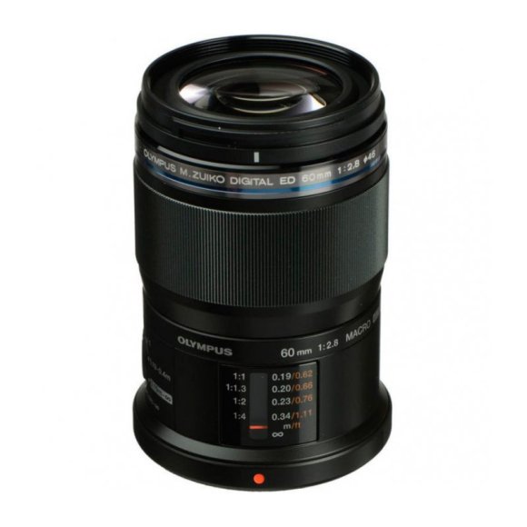 Объектив Olympus M.Zuiko Digital ED 60mm f/2.8 Macro, чёрный 