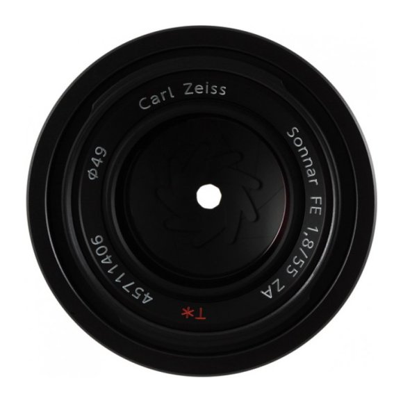 Объектив Sony Sonnar T* FE 55mm f/1.8 ZA, чёрный  Объектив Sony Sonnar T* FE 55mm f/1.8 ZA, чёрный