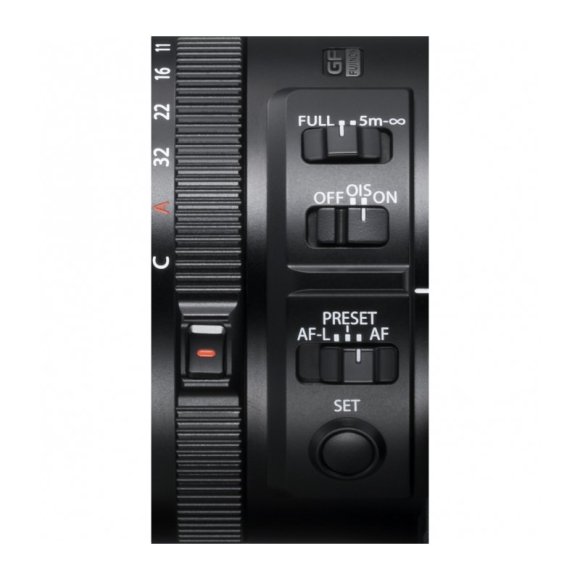 Объектив Fujifilm GF 250mm f/4 R LM OIS WR, чёрный  Объектив Fujifilm GF 250mm f/4 R LM OIS WR, чёрный